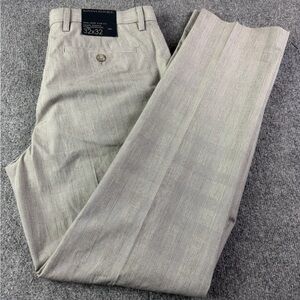 Banana Republic Non Iron Slim Fit Mens 100% Cotton Pants Size 32x32 Brown